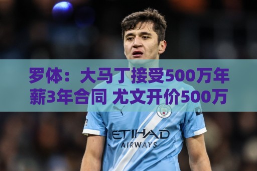 罗体:大马丁接受500万年薪3年合同 尤文开价500万维拉要价超千万 罗体:大马丁接受500万年薪3年合同 尤文开价500万维拉要价超千万