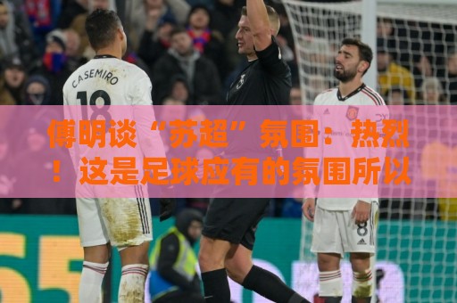 傅明谈“苏超”氛围:热烈!这是足球应有的氛围所以我很享受 傅明谈“苏超”氛围:热烈!这是足球应有的氛围所以我很享受