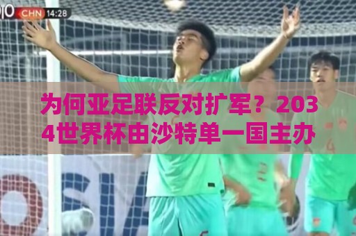 为何亚足联反对扩军?2034世界杯由沙特单一国主办,面临巨大压力 为何亚足联反对扩军?2034世界杯由沙特单一国主办,面临巨大压力