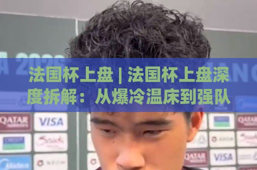 法国杯上盘 | 法国杯上盘深度拆解：从爆冷温床到强队破局，2026赛季走势全前瞻🌴网上热门压球网半场波胆登录交流攻略排名回放