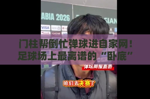门柱帮倒忙弹球进自家网!足球场上最离谱的“卧底”助攻【门柱帮倒忙弹球进自家网】 门柱帮倒忙弹球进自家网!足球场上最离谱的“卧底”助攻【门柱帮倒忙弹球进自家网】