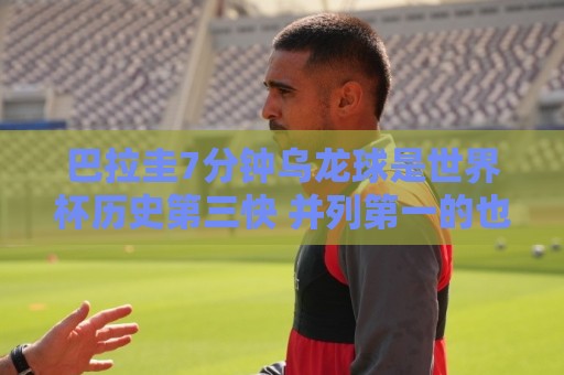 巴拉圭7分钟乌龙球是世界杯历史第三快 并列第一的也是巴拉圭球员 巴拉圭7分钟乌龙球是世界杯历史第三快 并列第一的也是巴拉圭球员